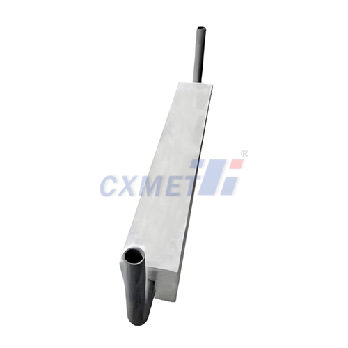 Slender Stand-Off Aluminum Anode With Cow Horn Tubular Insert